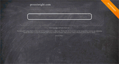 Desktop Screenshot of proceisright.com